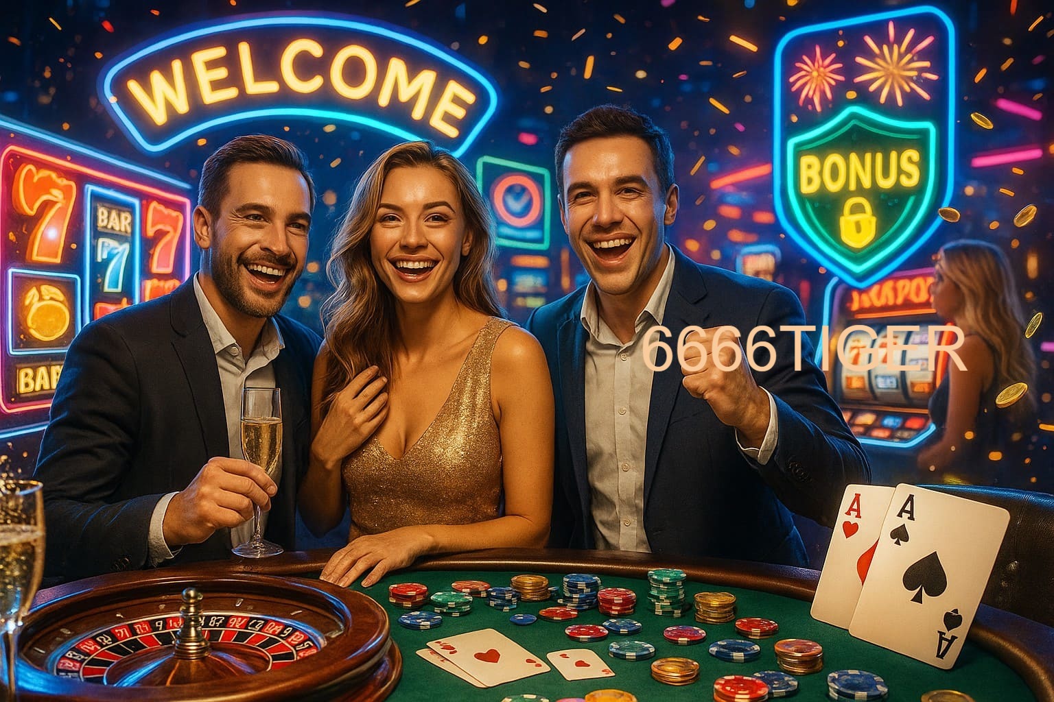 Jogos emocionantes no 6666TIGER