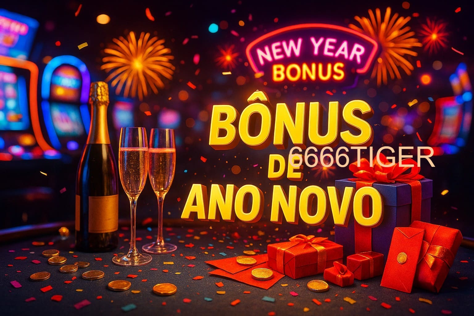 Promoções de Ano Novo no 6666TIGER